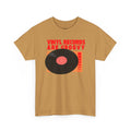 'Vinyl Records Are Groovy' Bold T-Shirt, product detail