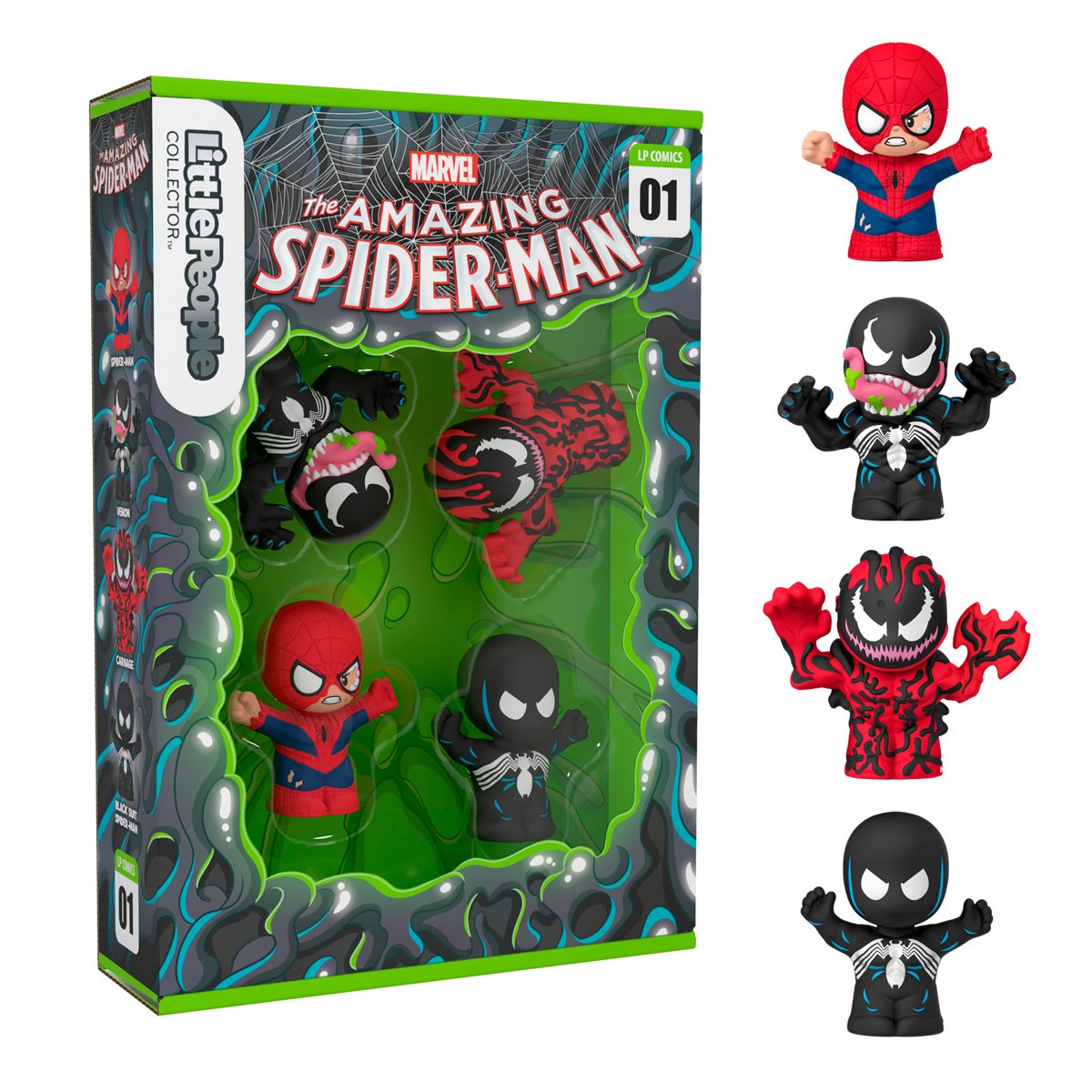 Fisher Price - Little People Collector Marvel Spider-Man: Issue 1 Play ...