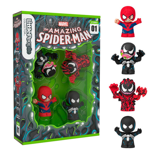 Fisher Price - Little People Collector Marvel Spider-Man: Issue 1 Playset