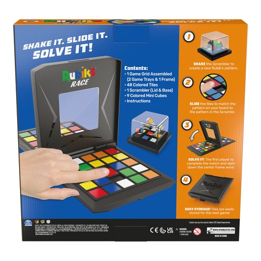 Rubik's Race Two Player Puzzle Game alternate view