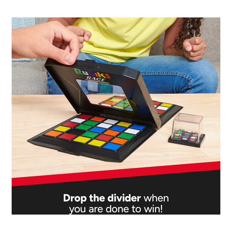 Rubik's Race Two Player Puzzle Game close up detail