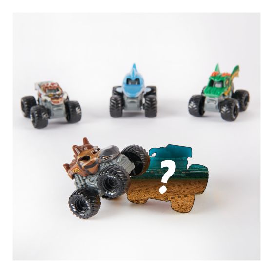Monster Jam Minis 5 Pack, rear view
