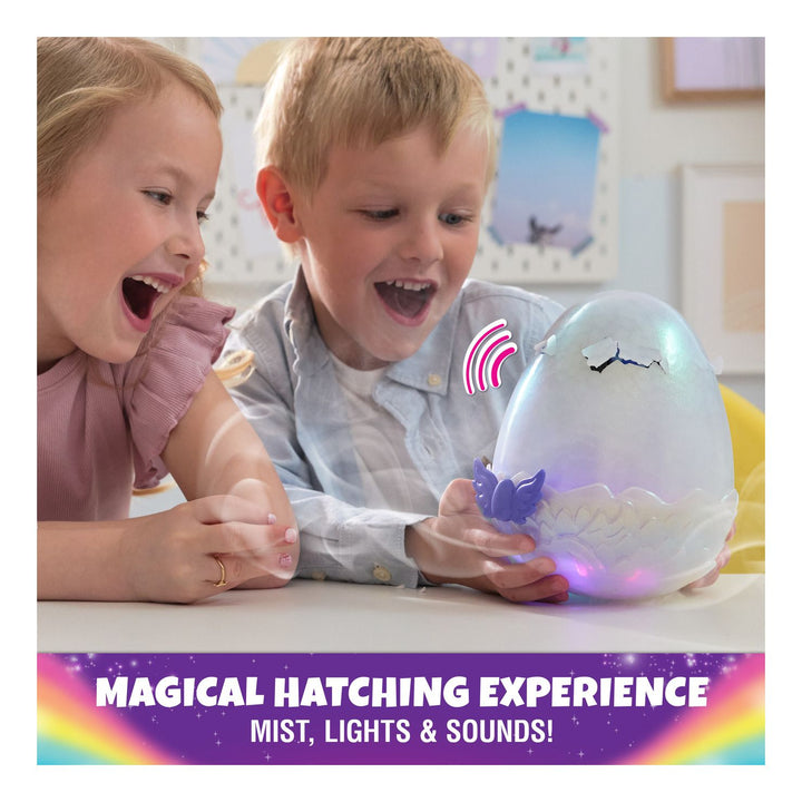 Hatchimals Mystery Hatch Pufficorn Interactive Plush Toy