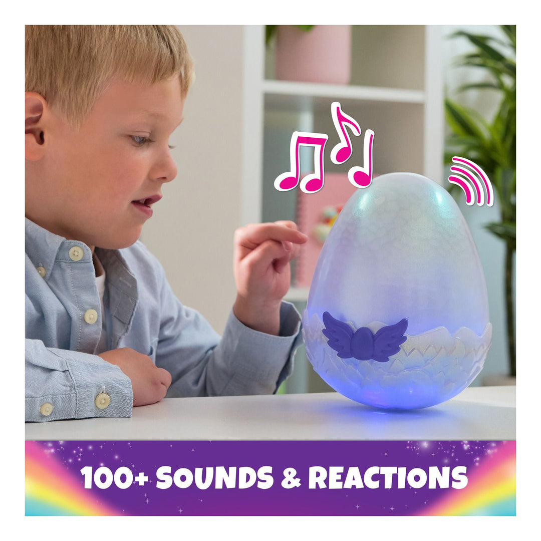 Hatchimals Mystery Hatch Pufficorn Interactive Plush Toy