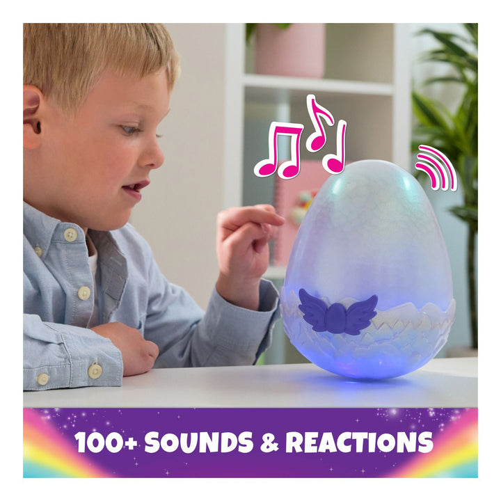 Hatchimals Mystery Hatch Pufficorn Interactive Plush Toy