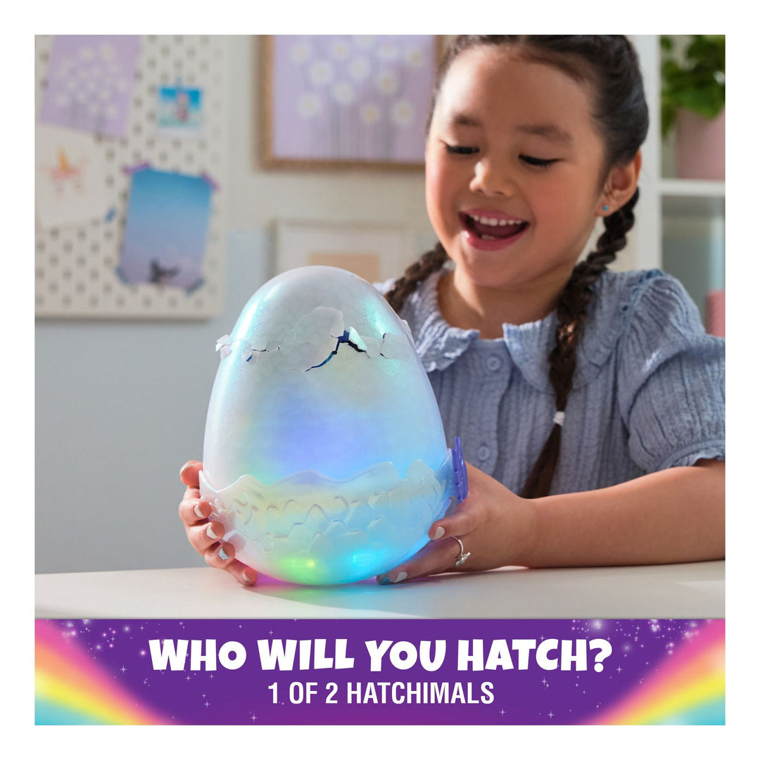 Hatchimals Mystery Hatch Pufficorn Interactive Plush Toy