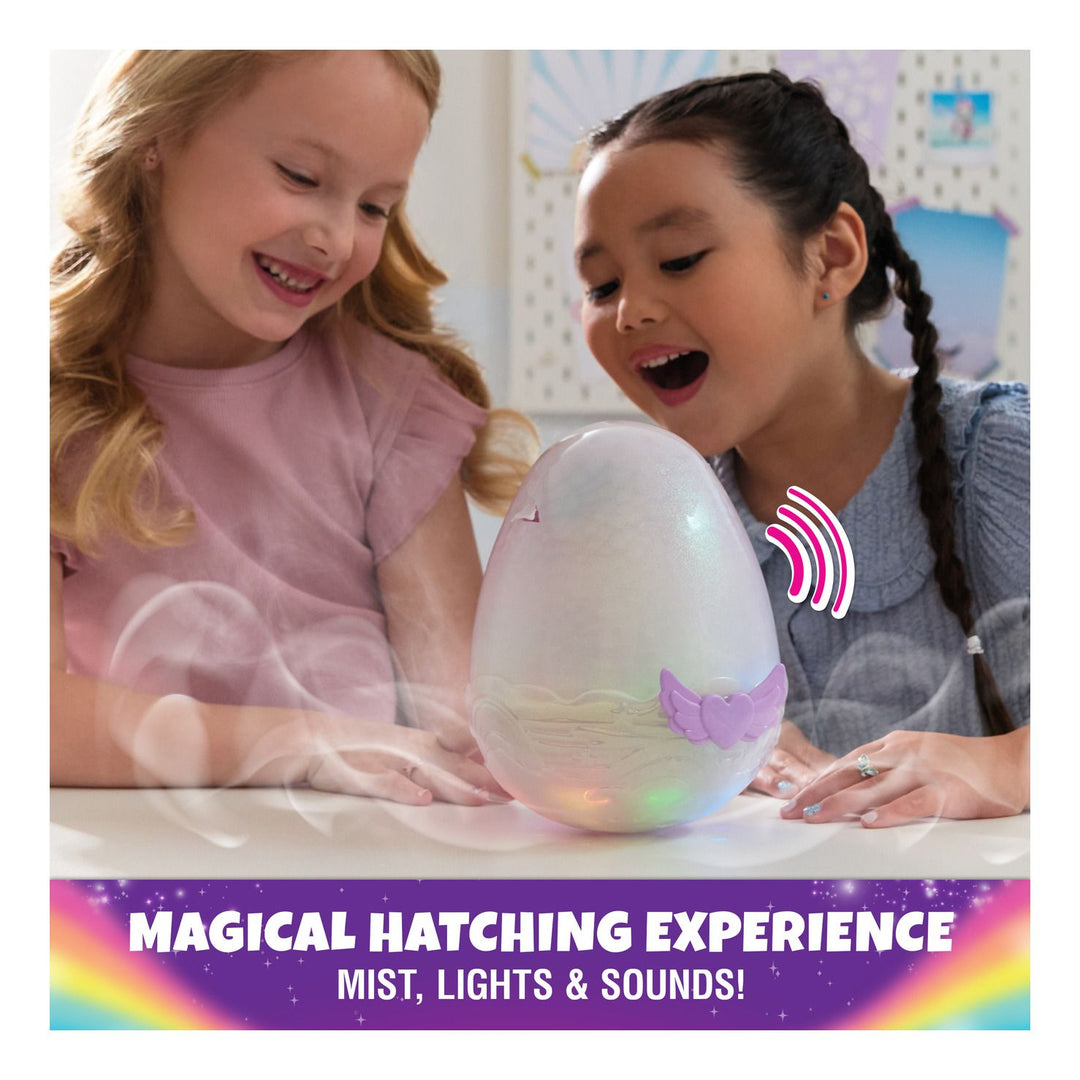 Hatchimals Mystery Hatch Pufficorn Interactive Plush Toy