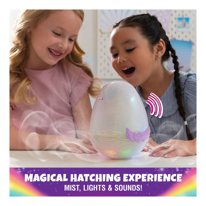 Hatchimals Mystery Hatch Pufficorn Interactive Plush Toy