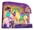 Unicorn Academy - Small Doll Ava & Leaf, side angle