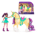 Unicorn Academy - Small Doll Ava & Leaf, close-up detail