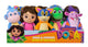 Dora The Explorer Dora and Friends Basic 8" Scale Assorted Plush Figures Collection