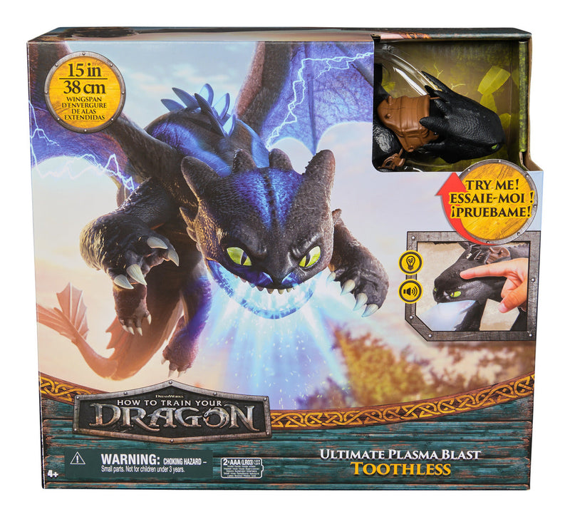 Dreamworks Dragons Plasma Blast Nightfury, product detail