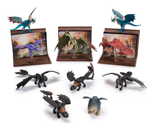 How to Train Your Dragon Mini Collectible Dragons 12 Pack, alternate view