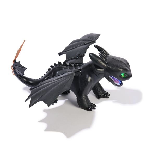 Dreamworks Dragons Interactive Toothless, close-up detail