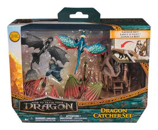 DreamWorks Dragon Catcher Set How To Train Your Dragon 5 Pack Figures