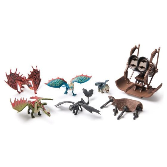 DreamWorks Dragon Catcher Set How To Train Your Dragon 5 Pack Figures