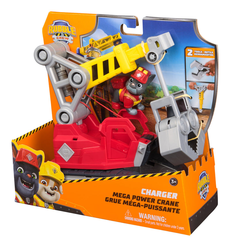 Rubble & Crew Charger Deluxe Vehicle, close-up detail