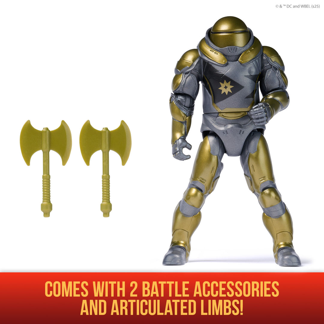 Superman Hammer of Boravia 6" Scale Articulated Battle Attack Feature Figure