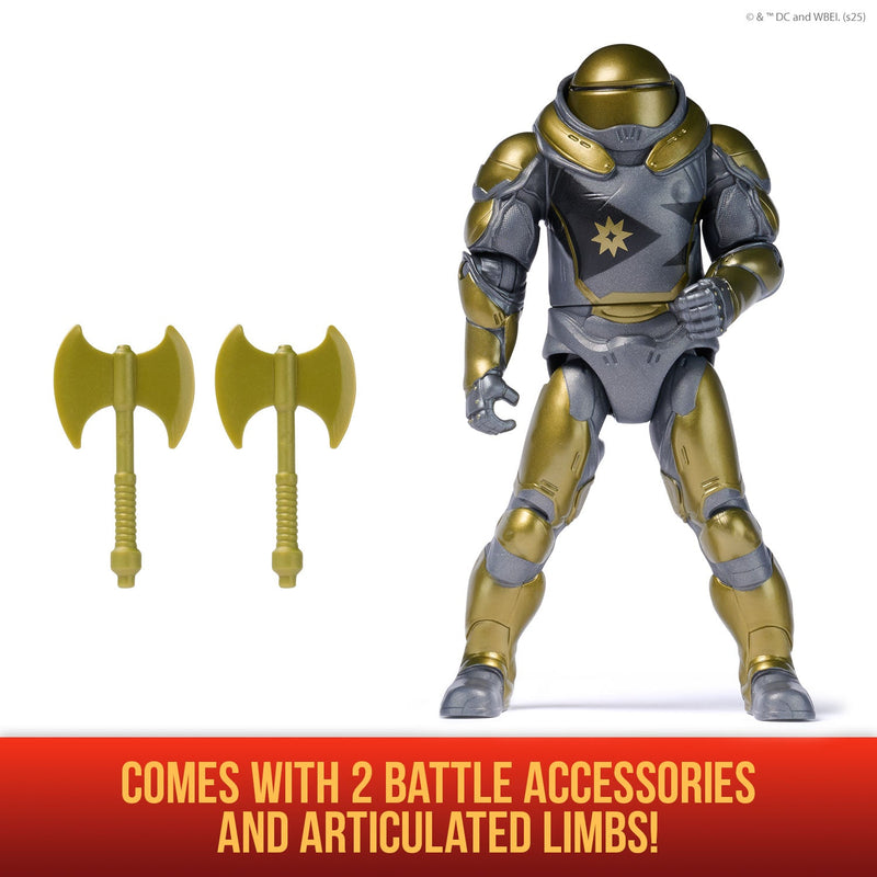 Superman Hammer of Boravia 6" Scale Articulated Battle Attack Feature Figure