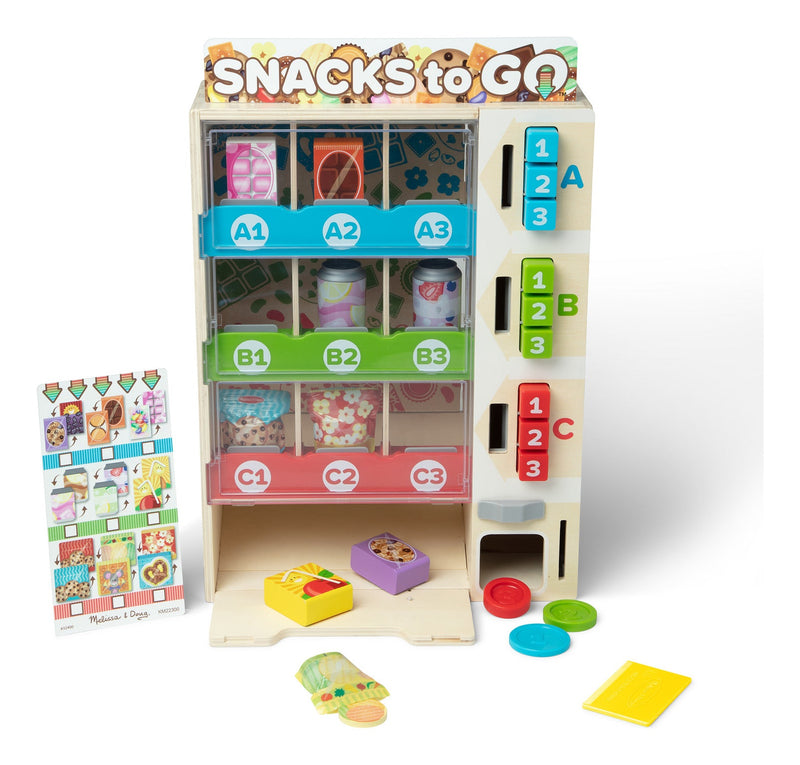 Melissa & Doug - Vending Machine, close-up detail