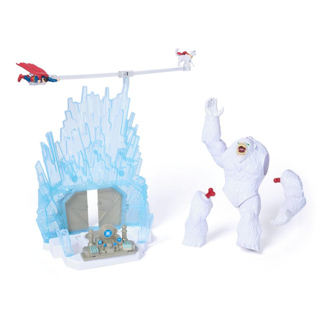 Superman Fortress of Solitude 7" Scale Assorted Playset (3-Pack)