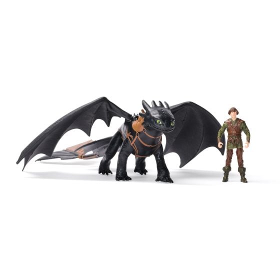 DreamWorks Toothless Viking and Dragon How To Train Your Dragon Vinyl Figure