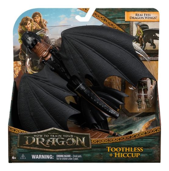 DreamWorks Toothless Viking and Dragon How To Train Your Dragon Vinyl Figure