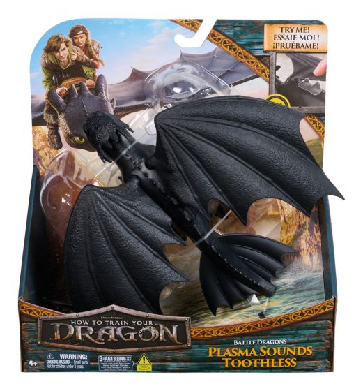 DreamWorks Toothless Battle Dragons How To Train Your Dragon Figure
