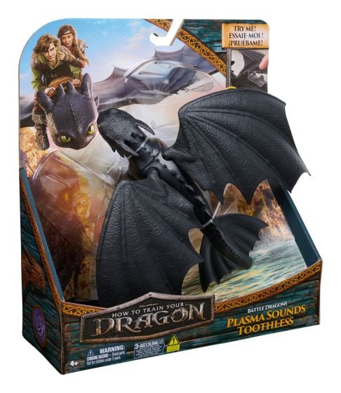 DreamWorks Toothless Battle Dragons How To Train Your Dragon Figure