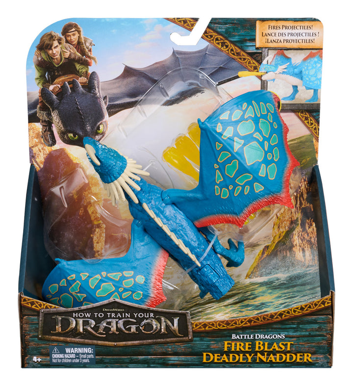 Dreamworks How to Train Your Dragon Battle Dragons Deadly Nadder 10" Scale Action Figure