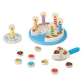 Melissa & Doug - Wooden Birthday Cake, side angle