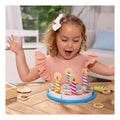 Melissa & Doug - Wooden Birthday Cake, close-up detail