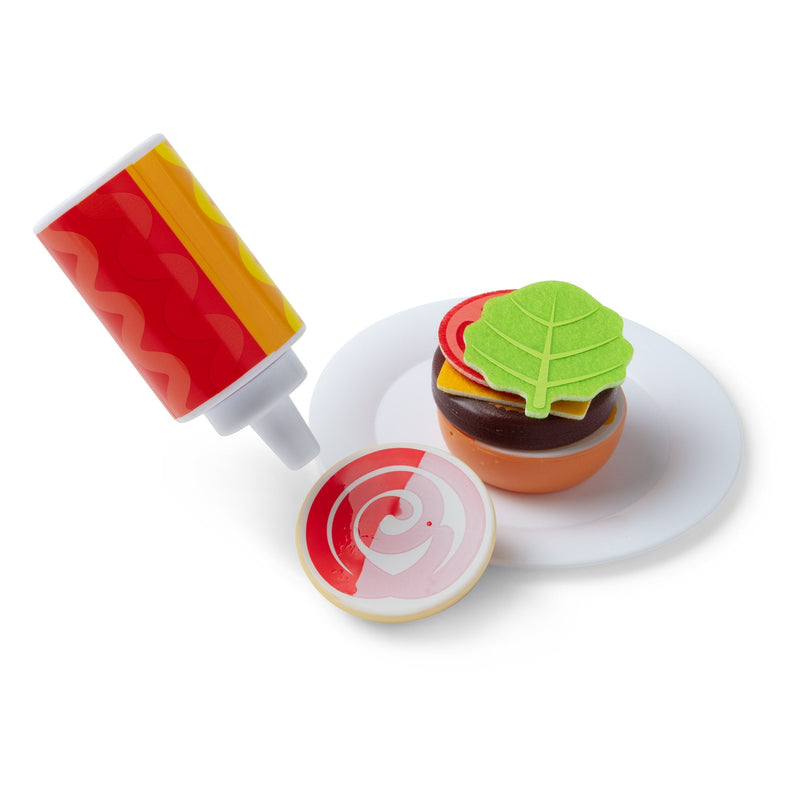 Melissa & Doug - Flip N Fry Grill Playset, close-up detail