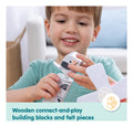 Melissa & Doug Blockables Farm Friends Building Set alternate view