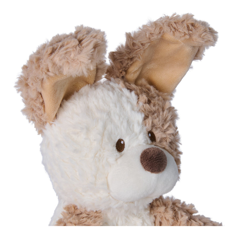 GUND Peeki the Puppy Handheld Plush Toy packaging view