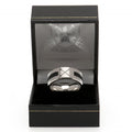 West Ham United FC Black Inlay Ring Medium HM, alternate view