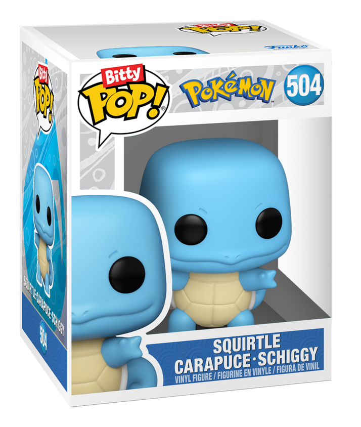 Bitty Pop! - Pokemon - Squirtle 4 Pack - Image