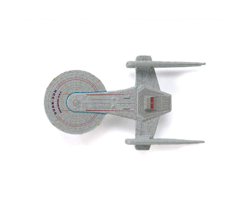 U.S.S. Excelsior (Prototype II) Issue #158 Nilo Rodis Concept Model Diecast Ship (Eaglemoss / Star Trek), rear view