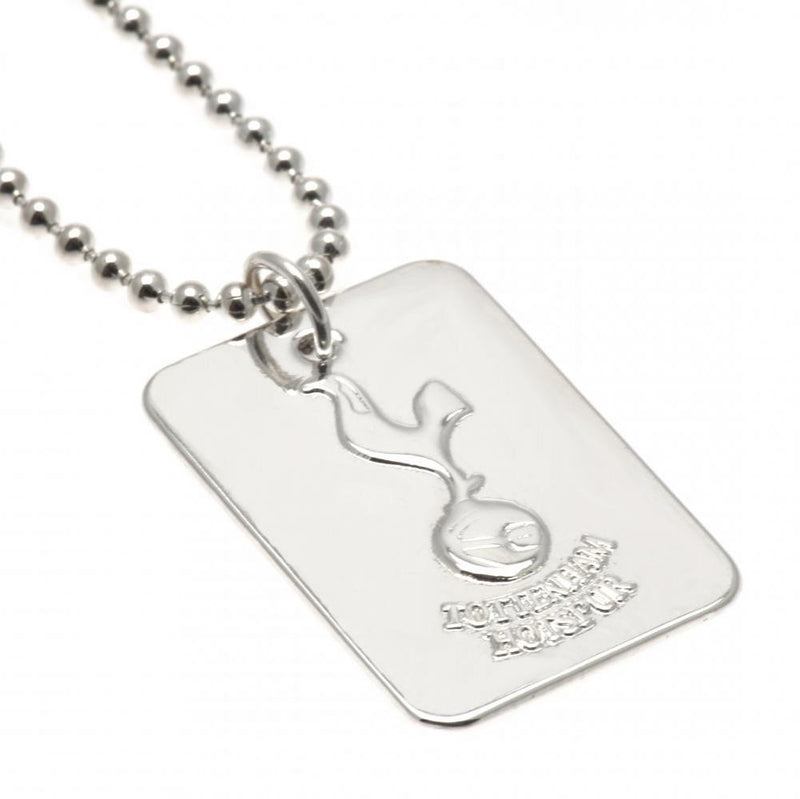 Tottenham Hotspur FC Silver Plated Dog Tag & Chain collectible from Infinity Collectibles 2026
