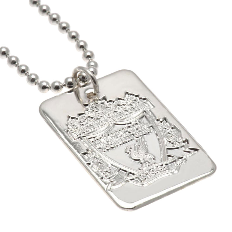 Liverpool FC Silver Plated Dog Tag & Chain collectible from Infinity Collectibles 2026