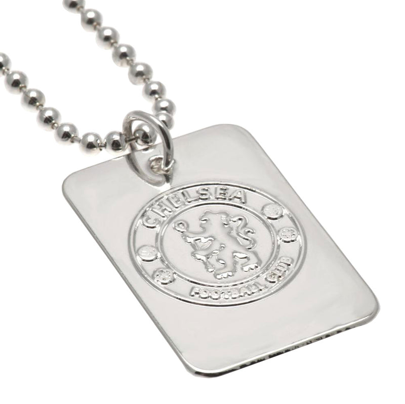 Chelsea FC Silver Plated Dog Tag & Chain collectible from Infinity Collectibles 2026