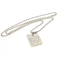 Arsenal FC Silver Plated Dog Tag & Chain, alternate view