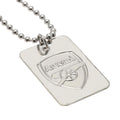 Arsenal FC Silver Plated Dog Tag & Chain collectible from Infinity Collectibles 2026