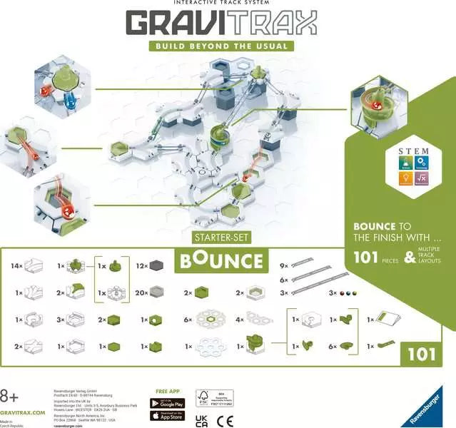 GraviTax Starter-Set Bounce, in display