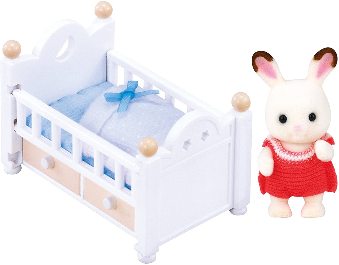 Sylvanian Families Chocolate Rabbit Baby Set