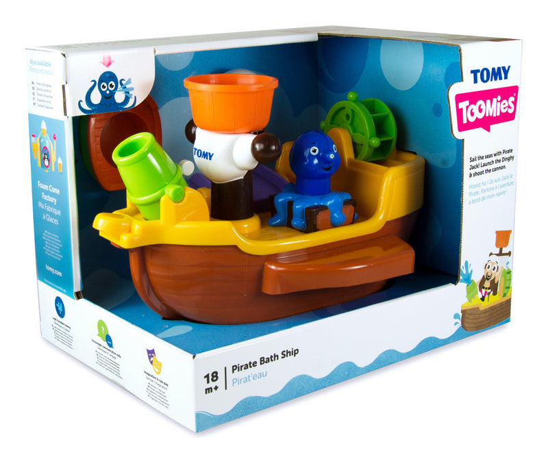 Toomies Pirate Ship Fun Bath Toy for Kids