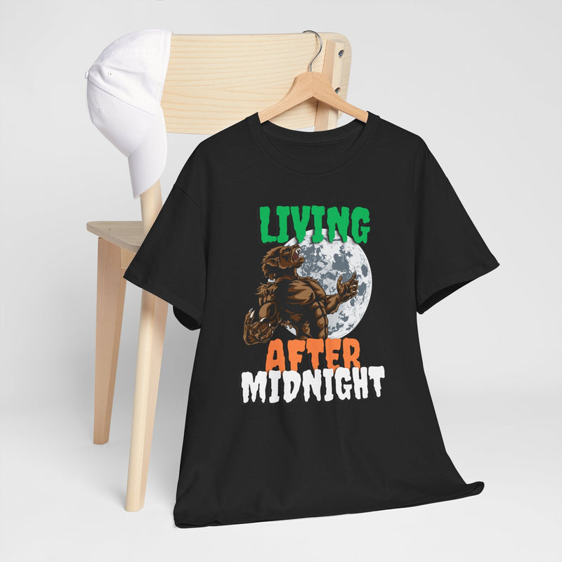 'Living After Midnight' Men's T-Shirt, side angle