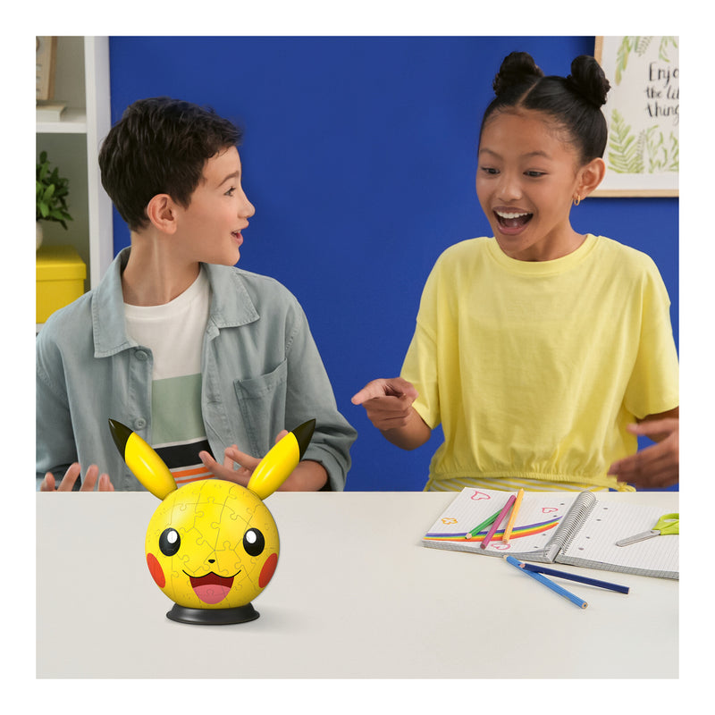 Pokemon Pikachu with Ears 72 Piece 3D Puzzle