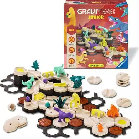 GraviTrax Junior Starter-Set Dino - Marble run, alternate view