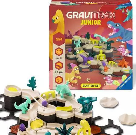 GraviTrax Junior Starter-Set Dino - Marble run, close-up detail